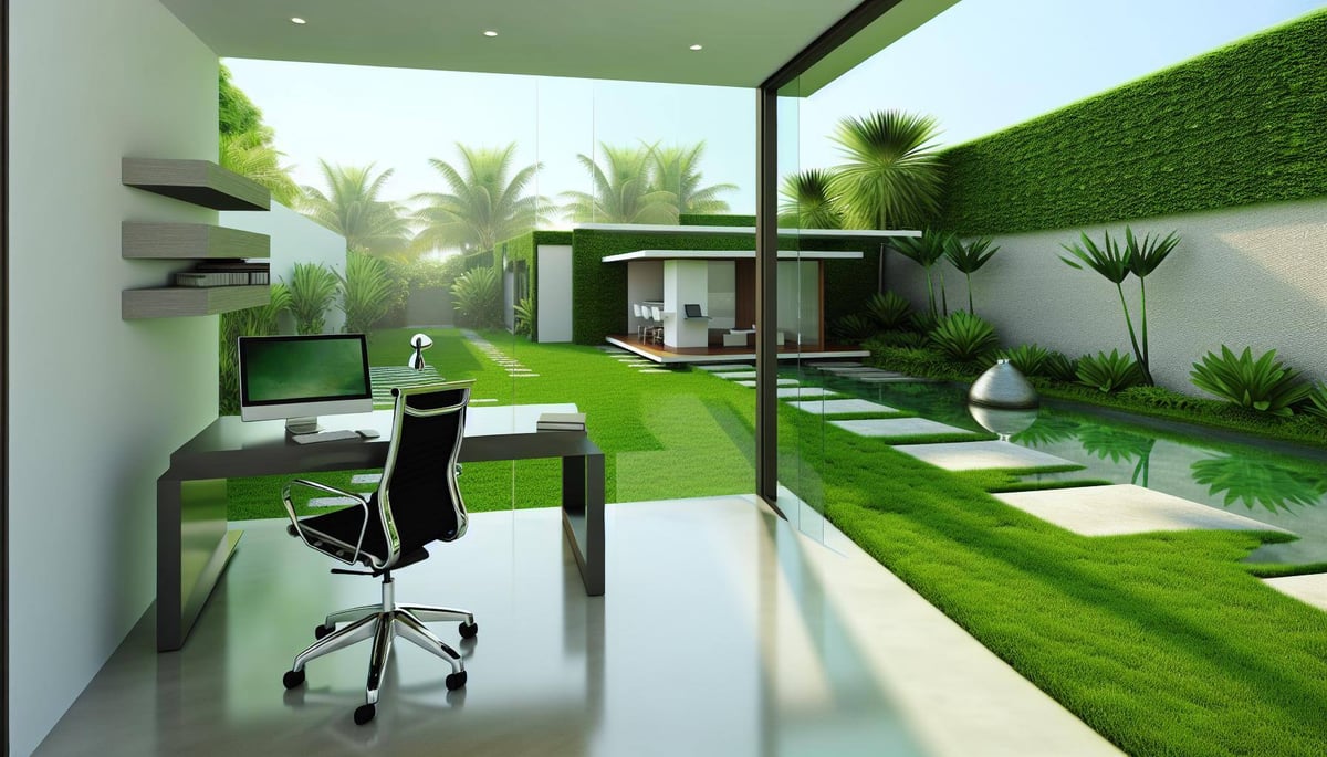 modern garden home office-3